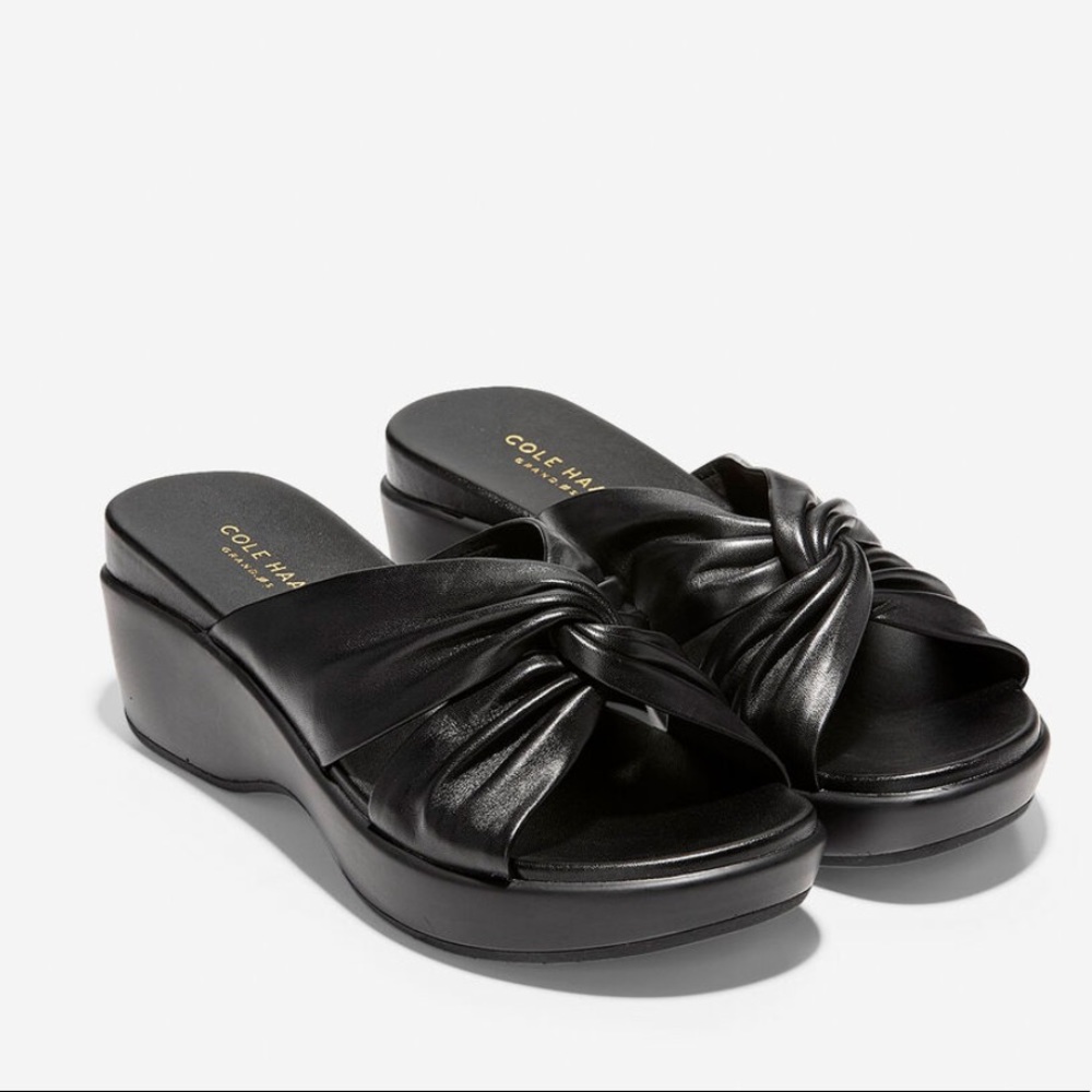 Cole Haan Aubrey Grand Knotted 90s style slip on